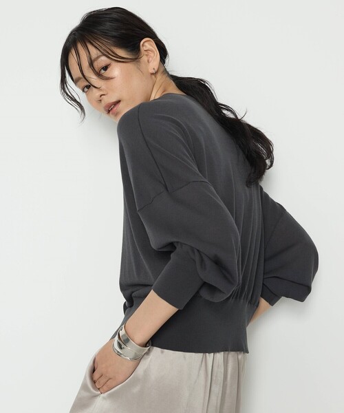 COMME CA（コムサ） カーディガン モダールコットン14G天竺 ニット