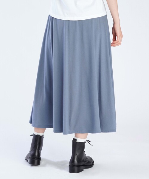 agnes b.（アニエスベー） スカート コットン ロング フレアスカート