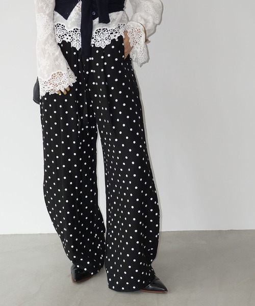ドットパンツ ZARA（レディースファッション） | ファッション の