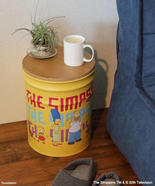 The Simpsons 家具 「The Simpsons／BAYFLOW」缶スツール
