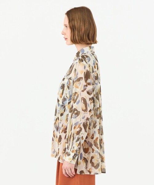 Ballsey（ボールジィ） ブラウス シャツ ドロップシェルプリント