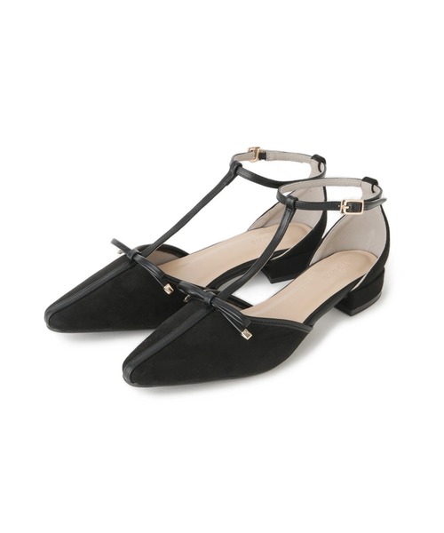 Treat Ürself リボンパンプス treat urself ribbon girly pumps black