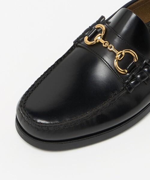 【極美品】パラブーツ ビット デッキローファー ブラック ゴールド ユナイテッド 中古・古着通販】PARABOOT (パラブーツ) UNITED ARROWS