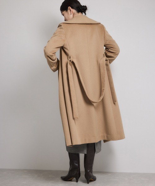 ROPE'（ロペ） ステンカラーコート コート プレミアムカシミヤ