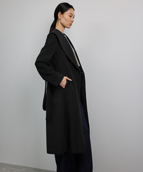 ROPE'（ロペ） ステンカラーコート コート プレミアムカシミヤ