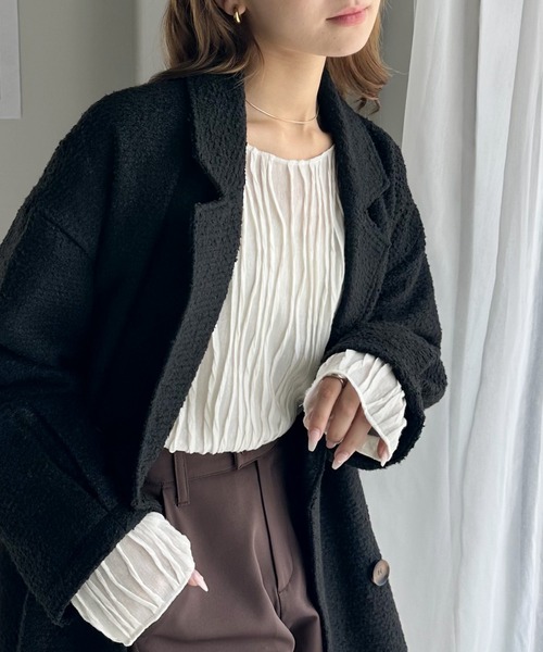 「classicalelf」 長袖カットソー LARGE アイボリー レディース