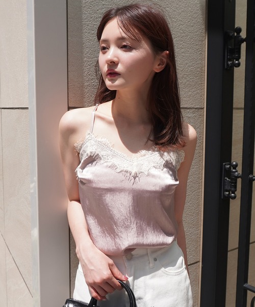 WEB完売❤︎eimyキャミ ビジューキャミワンピース