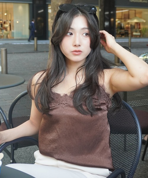 EIMY ISTOIRE（エイミーイストワール） キャミソール サテンレース