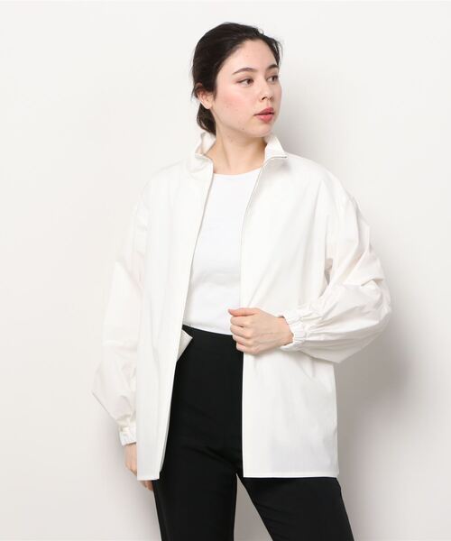 「MARW UNITED ARROWS」 ジップアップブルゾン - ベージュ レディース_画像2