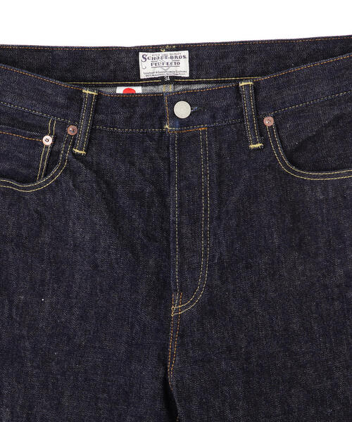 Schott Perfecto Jeans ストライプデニム SCHOTT BROS. PERFECTO ストライプパンツ 34インチ値下可