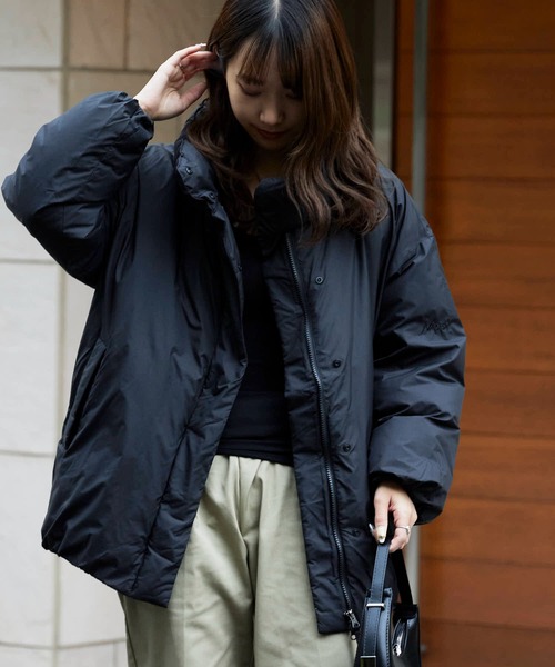 【未使用】ダブルスタンダードクロージング♡ソブ　女優襟♡ビッグカラージャケット NANGA（ナンガ） ダウンコート ダウンジャケット STAND COLLAR DOWN
