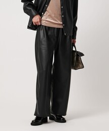 CINOH（チノ） パンツ 「別注」「CINOH」レザーライク パンツ