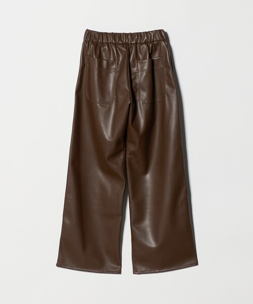 CINOH パンツ 「別注」「CINOH」レザーライク レディース : ZOZOTOWN