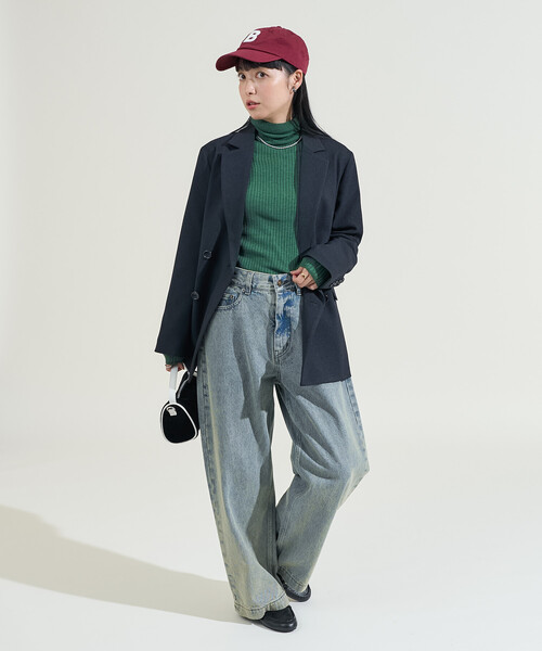 FREAK’S STORE フリークスストアータートルセーター セール】限定展開 タートルボリュームニット（ニット/セーター