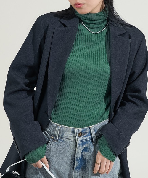 FREAK’S STORE フリークスストアータートルセーター セール】限定展開 タートルボリュームニット（ニット/セーター