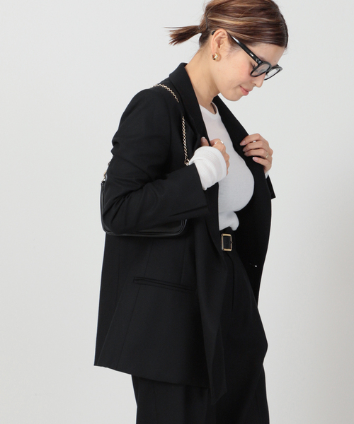 美品　Everyday l like ブラック テーラードジャケット サイズ36 Deuxieme Classe（ドゥーズィエムクラス） 「EVERYDAY I LIKE