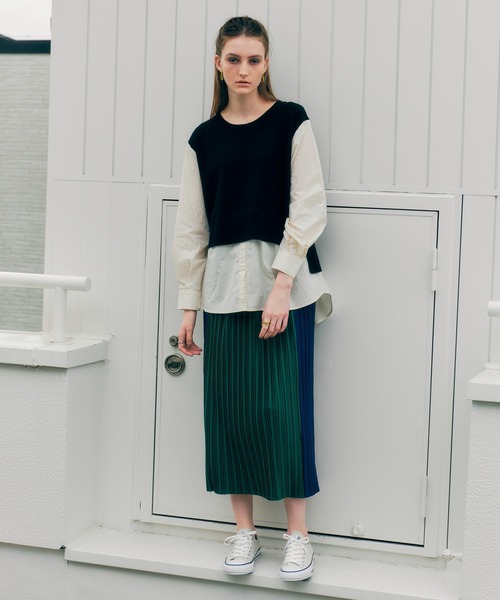 「Editt by YECCA VECCA」 長袖ニット FREE ブラック レディース_画像4