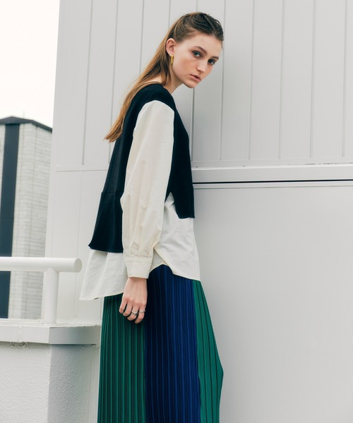 「Editt by YECCA VECCA」 長袖ニット FREE ブラック レディース_画像5