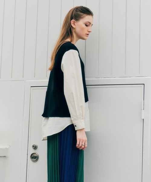 「Editt by YECCA VECCA」 長袖ニット FREE ブラック レディース_画像6