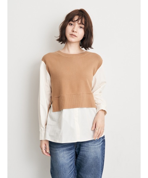 「Editt by YECCA VECCA」 長袖ニット FREE ブラック レディース_画像8