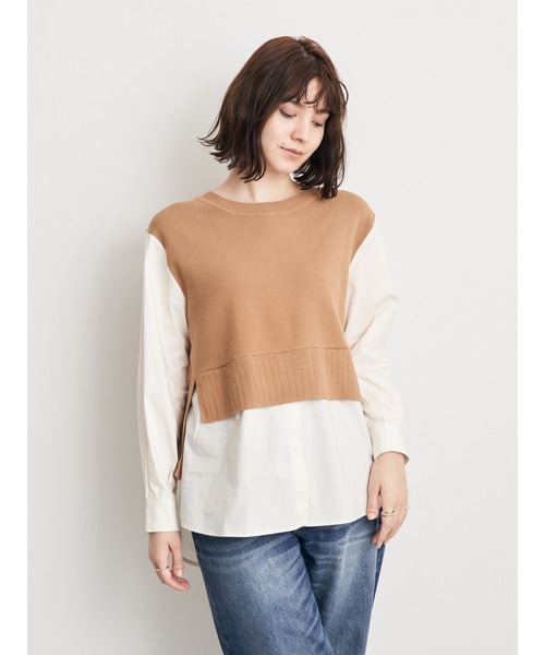 「Editt by YECCA VECCA」 長袖ニット FREE ブラック レディース_画像9