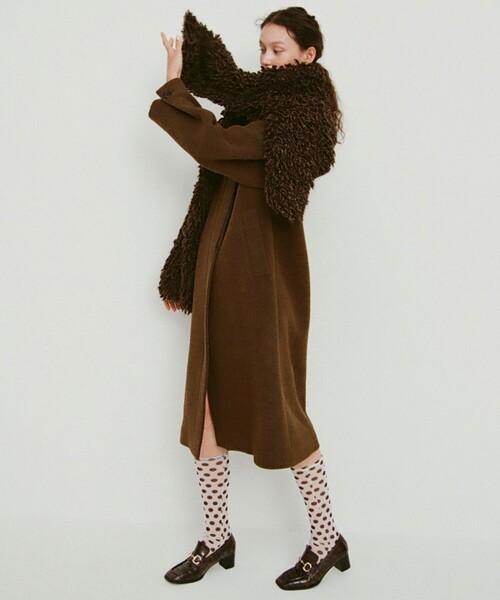 Ray BEAMS（レイ ビームス） コート アウター スタンドカラー シングル