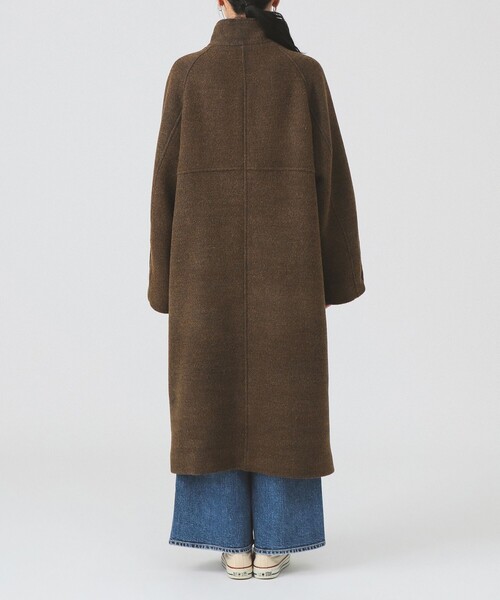 Ray BEAMS（レイ ビームス） コート アウター スタンドカラー シングル