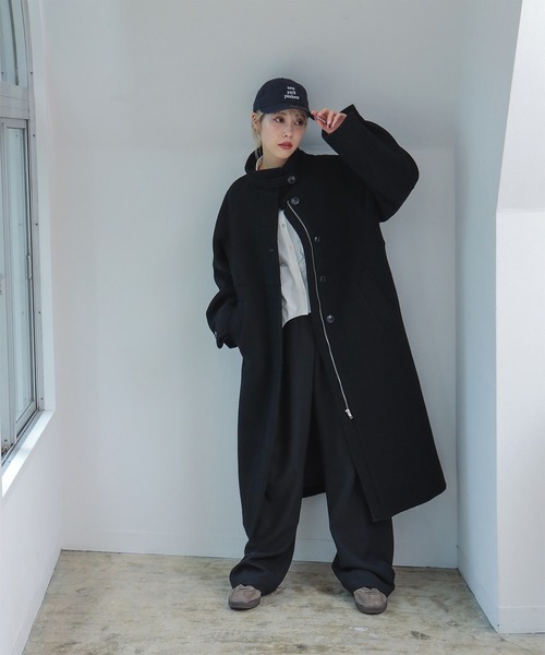 Ray BEAMS（レイ ビームス） ステンカラーコート コート スタンド