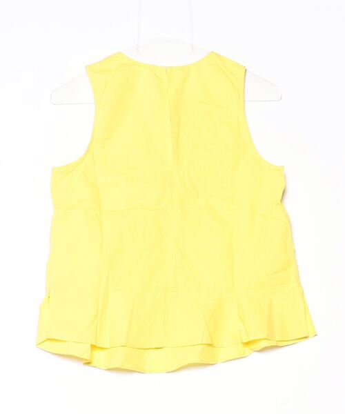 「MANGO」 ノースリーブブラウス M イエロー レディース_画像2
