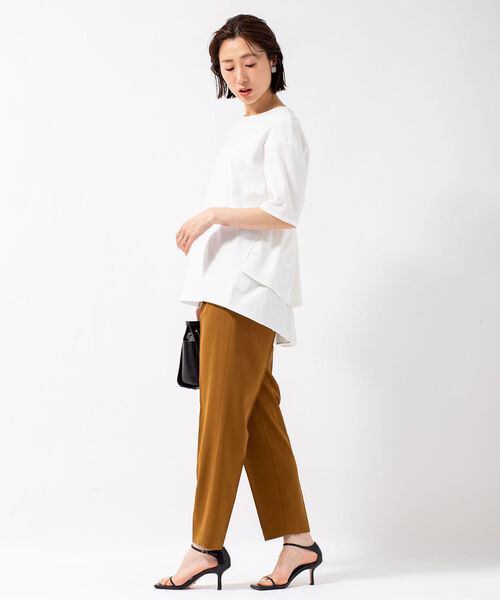 「NOLLEY'S」 半袖カットソー 38 ネイビー レディース_画像5