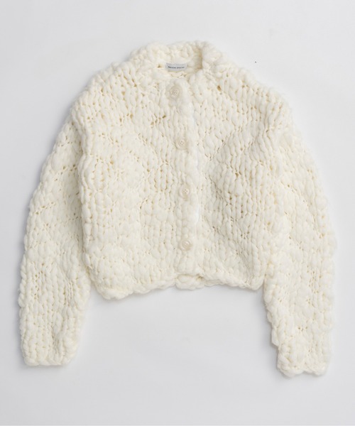 MAISON SPECIAL（メゾンスペシャル） カーディガン Hand Slub Knit