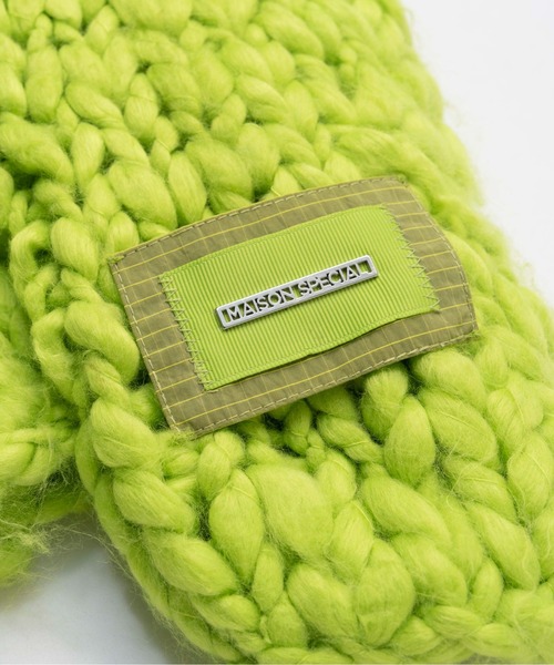 MAISON SPECIAL（メゾンスペシャル） カーディガン Hand Slub Knit