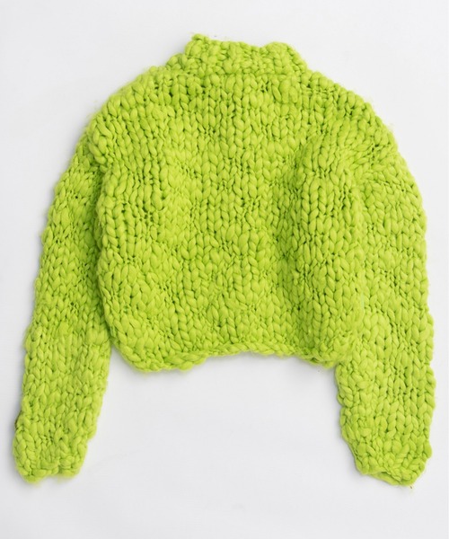 MAISON SPECIAL（メゾンスペシャル） カーディガン Hand Slub Knit