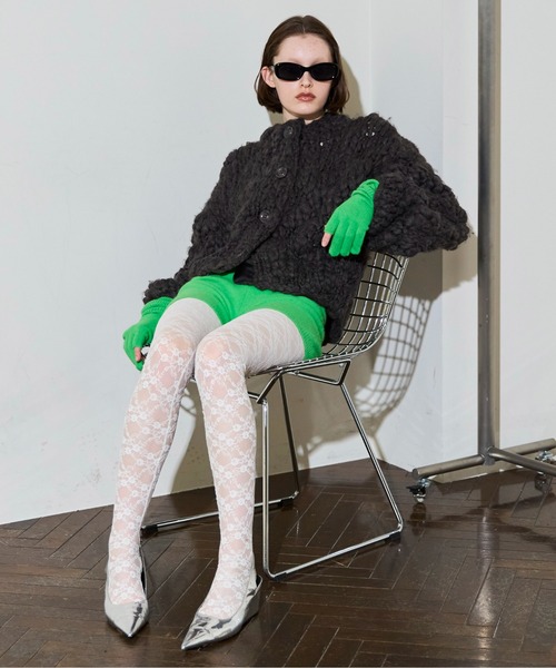 MAISON SPECIAL（メゾンスペシャル） カーディガン Hand Slub Knit