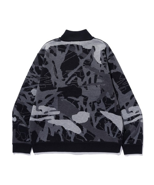 XLARGE（エクストラ ラージ） セーター ニット GEOMETRIC ZIP UP KNIT
