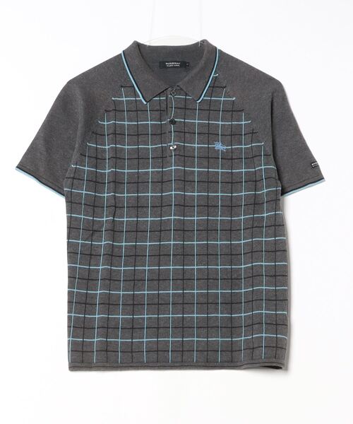 BURBERRY BLACK LABEL（バーバリーブラックレーベル） 半袖ポロシャツ