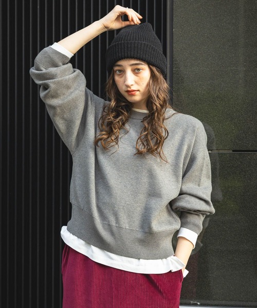 George's ニット セーター スウェットライクニット レディース