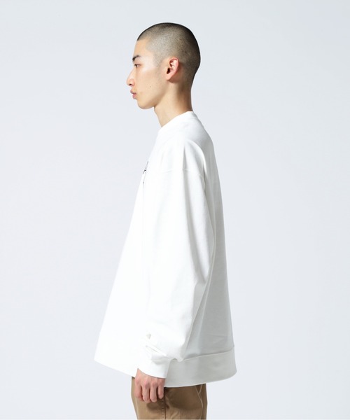 「MANASTASH」 スウェットカットソー M グレー メンズ_画像2