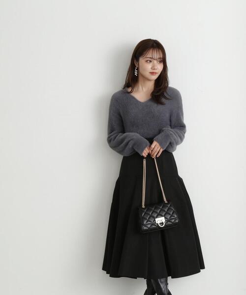 「PROPORTION BODY DRESSING」 フレアスカート SMALL ブラック レディース_画像3