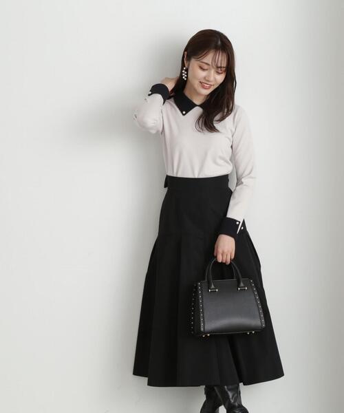 「PROPORTION BODY DRESSING」 フレアスカート SMALL ブラック レディース_画像5