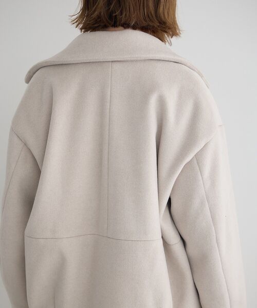 YECCA VECCA（イェッカヴェッカ） コート アウター ビッグカラーニット