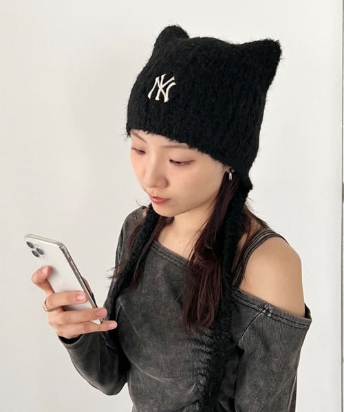 MLB ニット帽 ニットキャップ 「日本未発売/WEB限定」MLB KOREA(エム