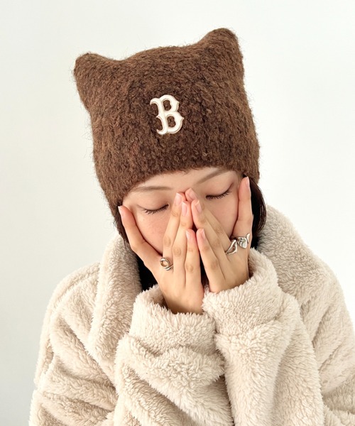 MLB ニット帽 ニットキャップ 「日本未発売/WEB限定」MLB KOREA(エム