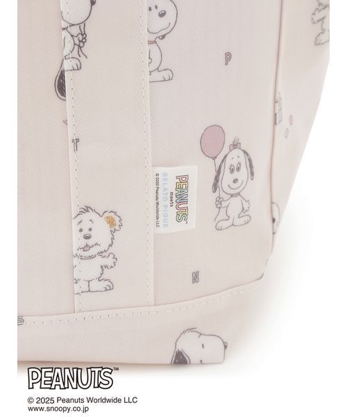 ジェラートピケ　ピーナッツ　スヌーピー ママバッグ　おむつポーチ　セット gelato pique（ジェラートピケ） マタニティ 「PEANUTS PUPPIES」総柄