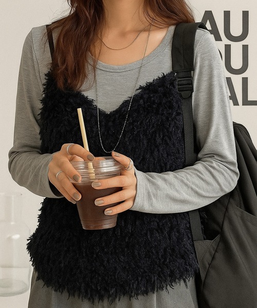 NOLITA LABORATORY キャミソール 「 NOLITA / ノリータ 」ふわもこ