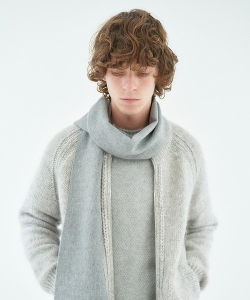 ザイノウエブラザーズ　ライトグレー マフラー THE INOUE BROTHERS（ザイノウエブラザーズ） マフラー FREE ライト