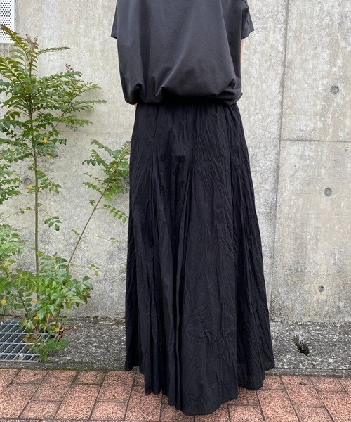 mizuiroind（ミズイロインド） スカート ボリュームフレアロング