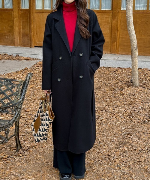 COCOMOMO チェスターコート M ブラック レディース : ZOZOTOWN Yahoo