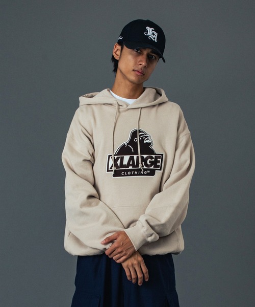 XLARGE（エクストラ ラージ） パーカー SLANTED OG PULLOVER HOODED