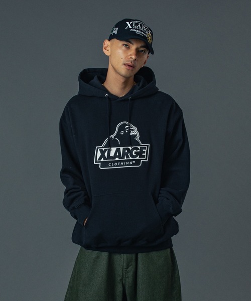 XLARGE（エクストラ ラージ） パーカー SLANTED OG PULLOVER HOODED